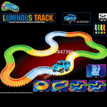 Neon Glow Track Builder