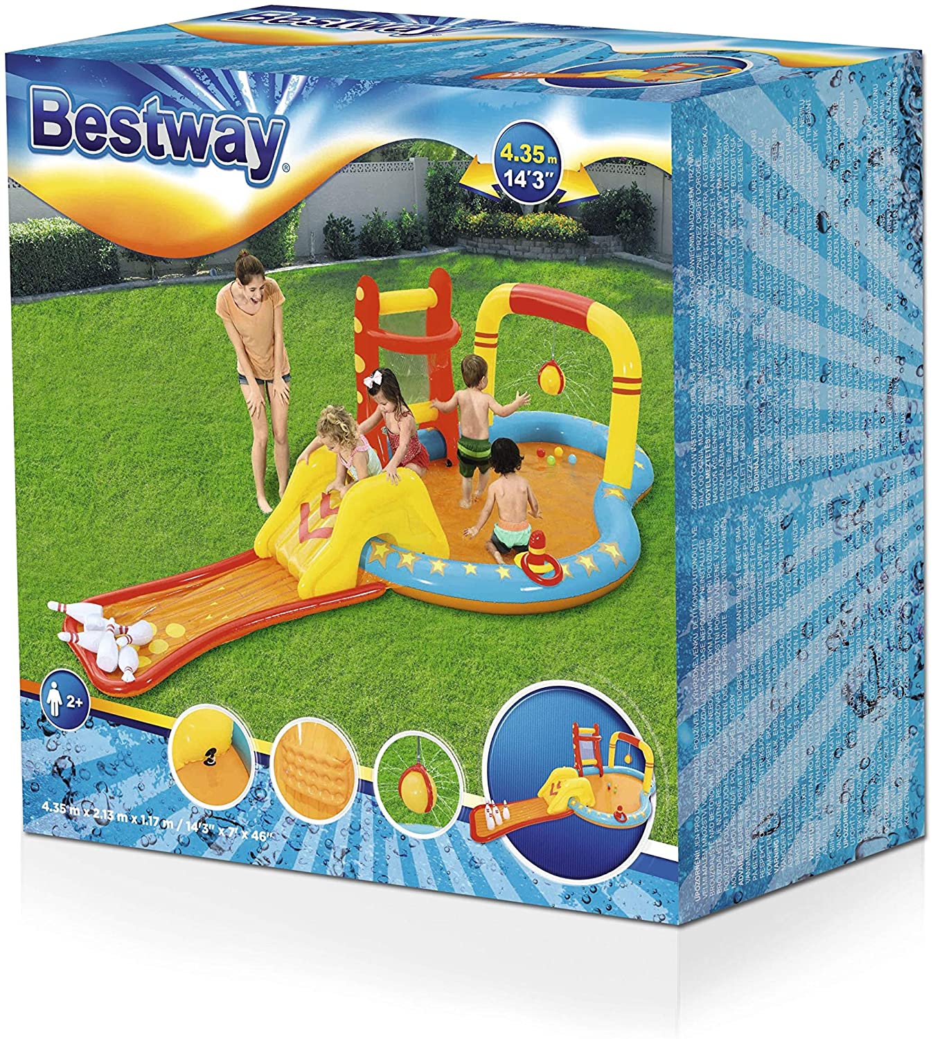 Bestway Inflatable Kids Water Play Center - (53068) - Khilonay