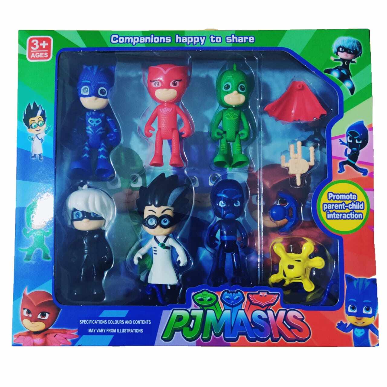 PJ Mask Character set