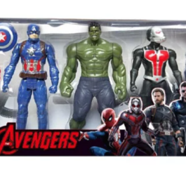 Pack of 5 Marvel Avengers Action Figures