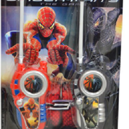 Spiderman & Ben 10 Alien Force Walkie Talkie Set Indoor / Outdoor Range