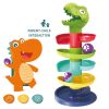 Dinosaur Slider Dino Roll Ball Track Toy For Child 5 Levels