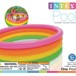 Intex Sunset Rainbow Glow Pool (66″x18″) 56441