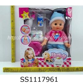 Cute Newborn Baby Doll with Accessories