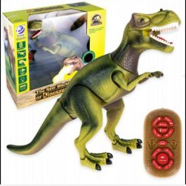 Remote Control Dinosaur Toy Cold Water Vapor Breathe With Fire Lights