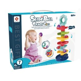 Flower Slider Roll Ball Track Toy For Child 7 Levels