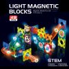49PCS LIGHT MAGNETIC BLOCKS SET