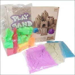 Kinetic Play Sand Magical and Mouldable DIY Magic Castle