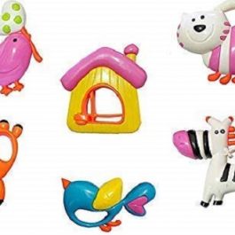 Loving Hut Rattle for Babies 6 Pcs Set Toy