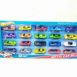 Diecast Hot Wheels Dinky Cars Style Set of 20 Vehicles