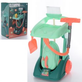 Cleaning Trolley Cart with Vacuum Cleaner Tool Kit