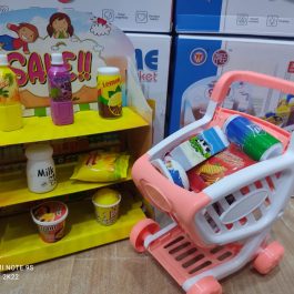 Super Market Set Toy with Shopping cart 31pcs
