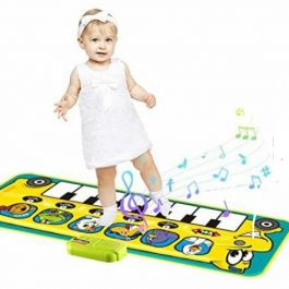 Musical piano mat