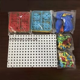 Puzzle Magic Plate Bag DIY Education toy for kids