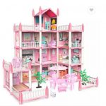 4 Storey Big Princess Dream Villa Dollhouse