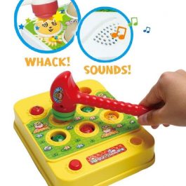 WHAC-A-MOLE Electronic Toy Game – Hammer and Pegs