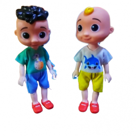 Pack of 2 Mini Cocomelon Action Figures for Kids