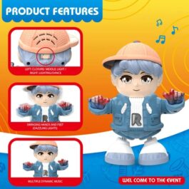 Battery Operated Musical Dancing Boy Toy