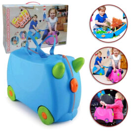 Funcase Briefcase Toy Chest Luggage with Wheels