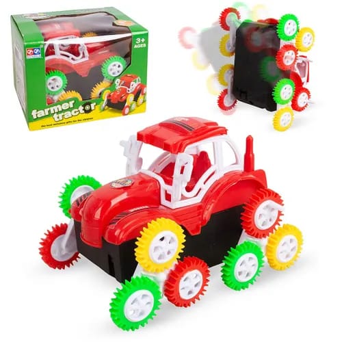 12-Wheel Rollover Car