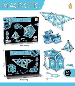 3D Crystal Magnetic Blocks