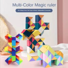 Magic Snake Ruler 3D Puzzle Cube