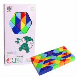 Magic Snake Ruler 3D Puzzle Cube