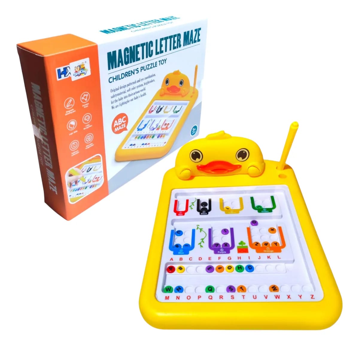 Magnetic Letter Maze