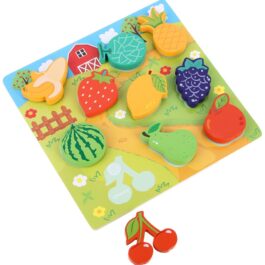 Wooden Fruits Matching Puzzle