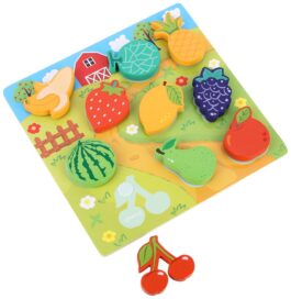 Wooden Fruits Matching Puzzle