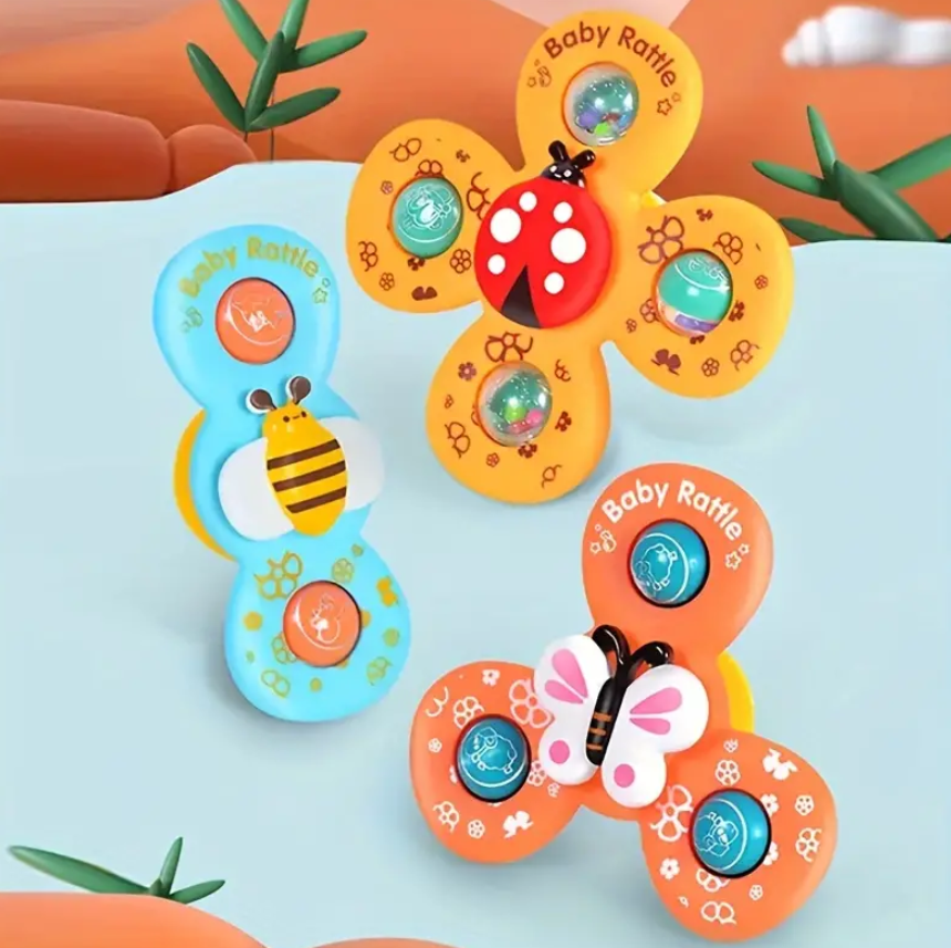 rotating spinner rattle