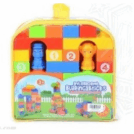 Paw Patrol Building Blocks Zip Bag 29pcs