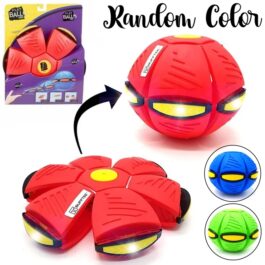 Flying Throw Disc Flate Ball Toy 3 LED Lights