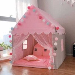 Princess Playhouse Castle Tent House With Lights