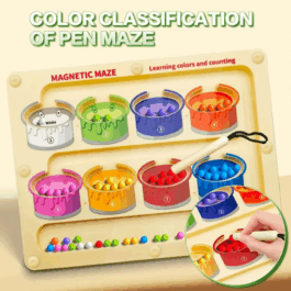 Magnetic Color and Number Maze